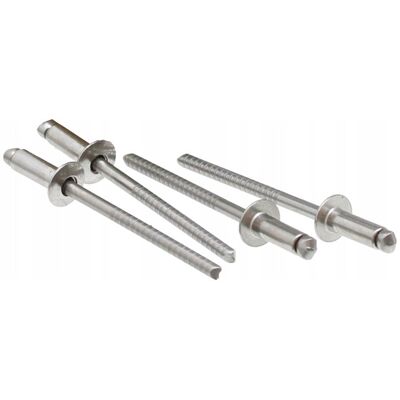 Nobrand 88404 A 2/a 2 Otwarta Nity Cicha - Płaska Główka, 5x30mm Nobrand 88404 A 2/a 2 Otwarta Nity Cicha - Płaska Główka, 5x30mm