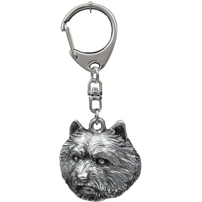 ART Norwich Terrier Brelok Breloczek posrebrzany ART Norwich Terrier Brelok Breloczek posrebrzany