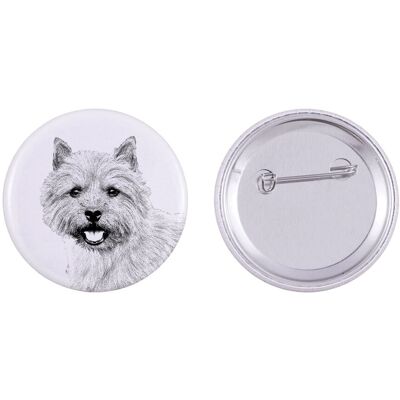 Norwich Terrier - przypinka z twoim psem, dodaj własne foto, marka Art-Dog Norwich Terrier - przypinka z twoim psem, dodaj własne foto, marka Art-Dog
