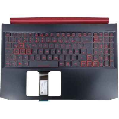 NOWA OBUDOWA KLAWIATURA ACER NITRO AN515-43 NIEMIECKA QWERTZ NOWA OBUDOWA KLAWIATURA ACER NITRO AN515-43 NIEMIECKA QWERTZ