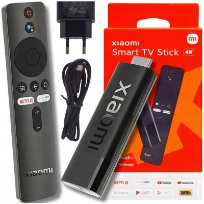 ODTWARZACZ MULTIMEDIALNY XIAOMI MI TV STICK ANDROID 8GB CHROMECAST CZARNY ODTWARZACZ MULTIMEDIALNY XIAOMI MI TV STICK ANDROID 8GB CHROMECAST CZARNY