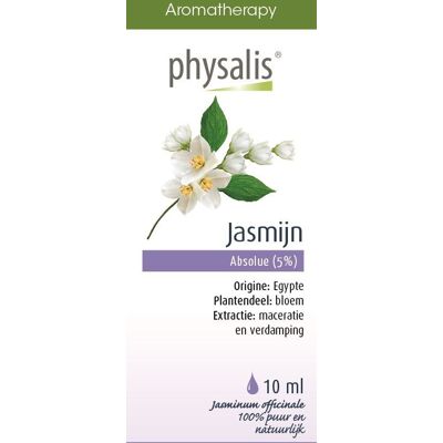 OLEJEK JAŚMIN WIELKOKWIATOWY ABSOLUT (JASMIJN) 10 ml - PHYSALIS OLEJEK JAŚMIN WIELKOKWIATOWY ABSOLUT (JASMIJN) 10 ml - PHYSALIS