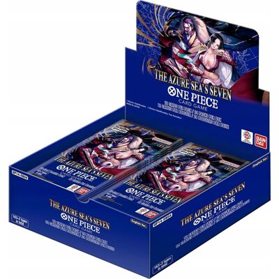Bandai One Piece TCG – OP-14 The Azure Sea’s Seven – Booster Box (24 boostery) Bandai One Piece TCG – OP-14 The Azure Sea’s Seven – Booster Box (24 boostery)