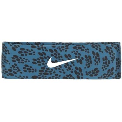 Opaska na głowę NIKE Dri-FIT FURY 3.0 printed blue Opaska na głowę NIKE Dri-FIT FURY 3.0 printed blue