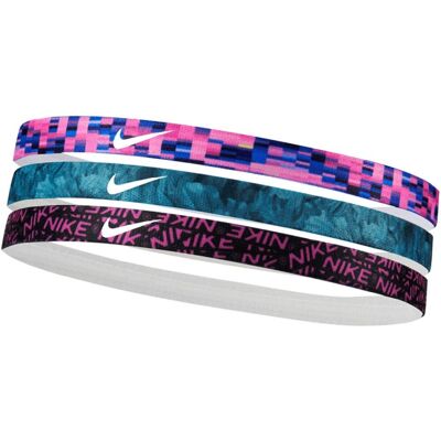 Opaska na głowę Nike Headbands 3PK printed Opaska na głowę Nike Headbands 3PK printed