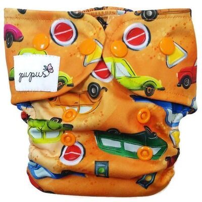 Pupus Otulacz MINI OS jednorzędowy 4-11kg AUTA Pupus Otulacz MINI OS jednorzędowy 4-11kg AUTA