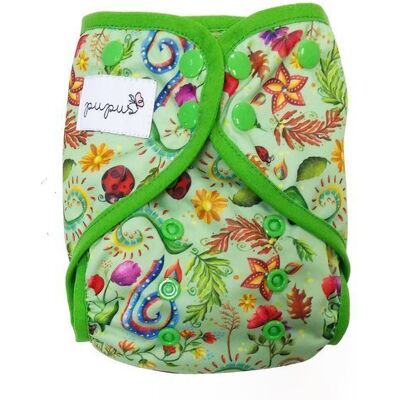 Pupus Otulacz z lamówką - NA ŁĄCE OS 7-16kg Pupus Otulacz z lamówką - NA ŁĄCE OS 7-16kg
