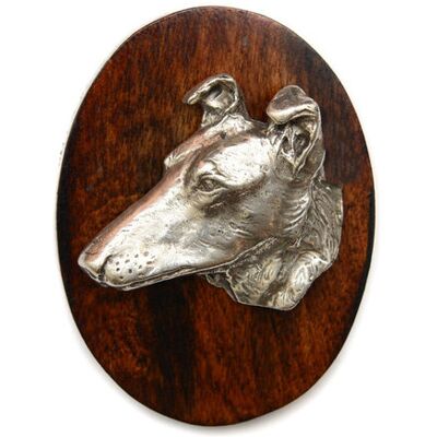 Owczarek szkocki krótkowłosy, collie krótkowłosy - broszka na wystawę psów, klips do numeru startowego, przypinka z psem marki Art-Dog Owczarek szkocki krótkowłosy, collie krótkowłosy - broszka na wystawę psów, klips do numeru startowego, przypinka z psem marki Art-Dog