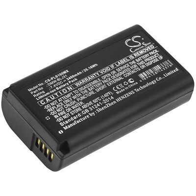 Panasonic Lumix S1 / DMW-BLJ31 3400mAh 25.16Wh Li-Ion 7.4V (Cameron Sino) Panasonic Lumix S1 / DMW-BLJ31 3400mAh 25.16Wh Li-Ion 7.4V (Cameron Sino)