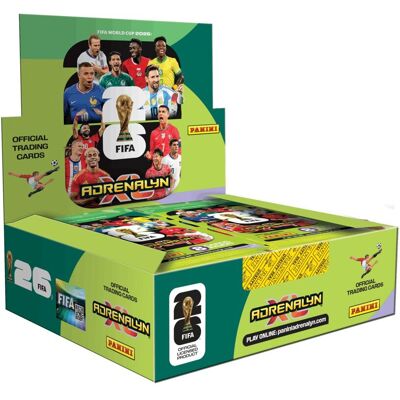 PANINI FIFA World Cup 2026 Box 24 Saszetki 192 Kart Kolekcjonerskich PANINI FIFA World Cup 2026 Box 24 Saszetki 192 Kart Kolekcjonerskich