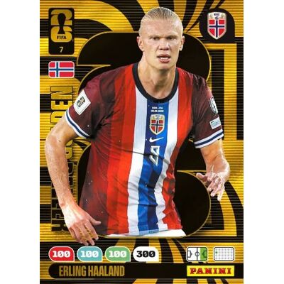 PANINI FIFA WORLD CUP 2026 GOLDEN BALLER 7 EARLING HAALAND PANINI FIFA WORLD CUP 2026 GOLDEN BALLER 7 EARLING HAALAND
