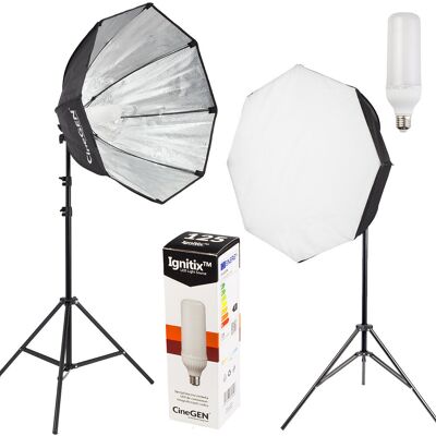 CineGEN Panolux™ Lampa Softbox Octa 90cm 125w Led CineGEN Panolux™ Lampa Softbox Octa 90cm 125w Led