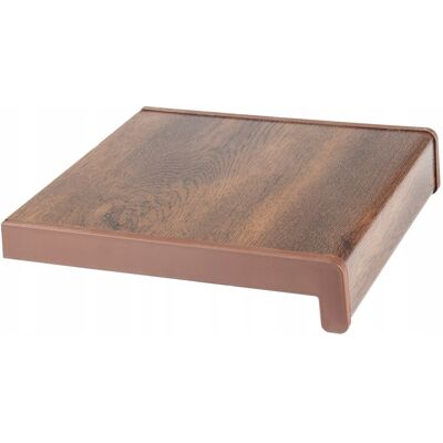 Inny producent Parapet Wewnętrzny Komorowy PCV z ZAŚLEPKAMI szer. 35cm dł. 50cm ORZECH Inny producent Parapet Wewnętrzny Komorowy PCV z ZAŚLEPKAMI szer. 35cm dł. 50cm ORZECH