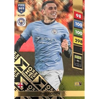 Phil Foden - MOMENTUM - FIFA 365 2025 PANINI 10 YEARS RARE MANCHESTER CITY Phil Foden - MOMENTUM - FIFA 365 2025 PANINI 10 YEARS RARE MANCHESTER CITY