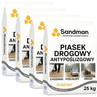 producent niezdefiniowany PIASEK ANTYPOŚLIZGOWY ŚNIEG LÓD Drogi Podjazdy Chodniki SUCHY 100kg 0,5-1,2 producent niezdefiniowany PIASEK ANTYPOŚLIZGOWY ŚNIEG LÓD Drogi Podjazdy Chodniki SUCHY 100kg 0,5-1,2