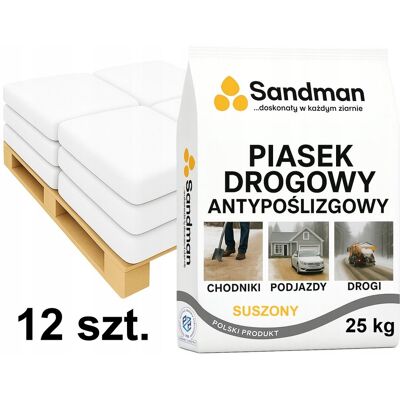 producent niezdefiniowany PIASEK ANTYPOŚLIZGOWY ŚNIEG LÓD Drogi Podjazdy Chodniki SUCHY 300kg 0,5-1,2 producent niezdefiniowany PIASEK ANTYPOŚLIZGOWY ŚNIEG LÓD Drogi Podjazdy Chodniki SUCHY 300kg 0,5-1,2