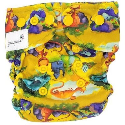Pupus Pieluszka z kieszonką MINI OS 4-11kg SMOKI Pupus Pieluszka z kieszonką MINI OS 4-11kg SMOKI