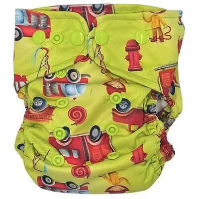 Unknown - Pieluszka z kieszonką - Firefighter - 6-15 kg - Pocket diaper Unknown - Pieluszka z kieszonką - Firefighter - 6-15 kg - Pocket diaper