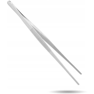 Pinceta pęseta gastronomiczna ze stali nierdzewnej 300 mm - Hendi 680018 Pinceta pęseta gastronomiczna ze stali nierdzewnej 300 mm - Hendi 680018