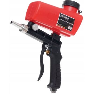 PISTOLET DO PIASKOWANIA 600ml ciśnienie robocze 90PSI - Kraft&Dele PISTOLET DO PIASKOWANIA 600ml ciśnienie robocze 90PSI - Kraft&Dele