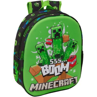 Safta Plecak 3D Minecraft 33 cm Safta Plecak 3D Minecraft 33 cm
