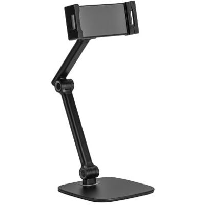 Spacetronik Podstawka Biurkowa Na Tablet Spp-122B Czarna od 4 do 12,9' regulowana wytrzymała budowa Spacetronik Podstawka Biurkowa Na Tablet Spp-122B Czarna od 4 do 12,9' regulowana wytrzymała budowa
