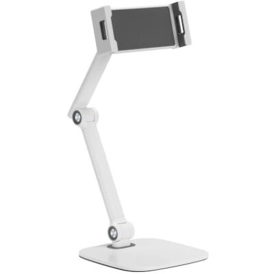 Spacetronik Podstawka Biurkowa Na Tablet Spp-122W Biała Regulowana wysokośc i szerokośc od 4 do 12,9' Spacetronik Podstawka Biurkowa Na Tablet Spp-122W Biała Regulowana wysokośc i szerokośc od 4 do 12,9'