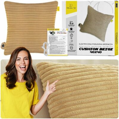 Mission Poduszka Grzewcza Elektryczna Beige Cushion 40x40 Mission Poduszka Grzewcza Elektryczna Beige Cushion 40x40
