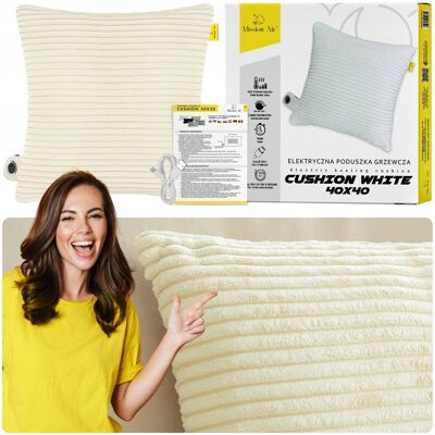 Mission Poduszka Grzewcza Elektryczna White Cushion 40x40 Mission Poduszka Grzewcza Elektryczna White Cushion 40x40