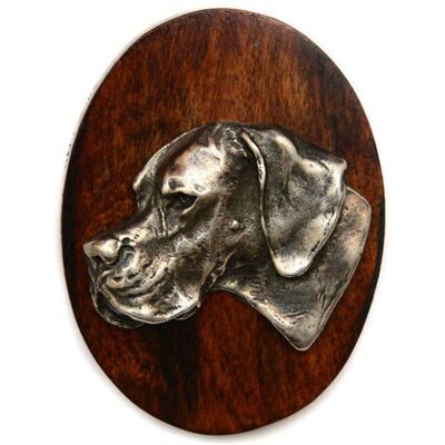 Pointer - broszka na wystawę psów, klips do numeru startowego, przypinka z psem marki Art-Dog Pointer - broszka na wystawę psów, klips do numeru startowego, przypinka z psem marki Art-Dog