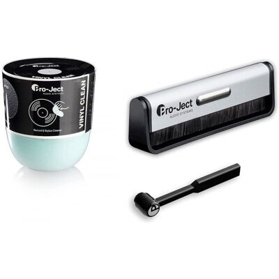 Pro-Ject Cleaning Set Advanced - Brush It + Clean It + Vinyl Clean - kompleksowy zestaw czyszczący do gramofonu Pro-Ject Cleaning Set Advanced - Brush It + Clean It + Vinyl Clean - kompleksowy zestaw czyszczący do gramofonu
