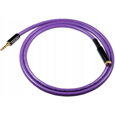 Melodika Przedłużacz jack stereo 3,5mm wtyk-gniazdo jack MDPMJ15-1,5m Purple Rain Melodika Przedłużacz jack stereo 3,5mm wtyk-gniazdo jack MDPMJ15-1,5m Purple Rain