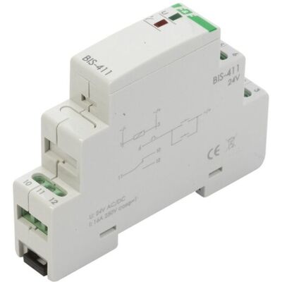 F&F Filipowski Przekaźnik bistabilny na szynę DIN - 16A - Szary F&F Filipowski Przekaźnik bistabilny na szynę DIN - 16A - Szary