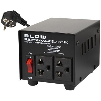 Przetwornik napięć Blow - 200W - 110V/230V Przetwornik napięć Blow - 200W - 110V/230V
