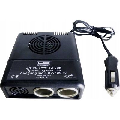Przetwornica napięcia 24V/12V HP Autozubehör 8A 96 W z 24V na 12V Przetwornica napięcia 24V/12V HP Autozubehör 8A 96 W z 24V na 12V