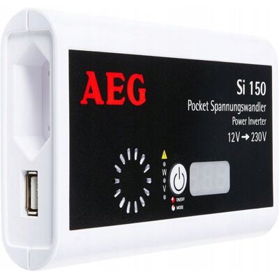 Przetwornica napięcia AEG Si 150 Pocket 12V-230V Przetwornica napięcia AEG Si 150 Pocket 12V-230V