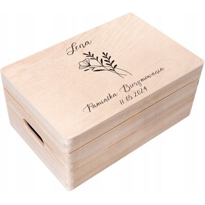 Creative Pudełko na prezent pierwsza komunia koperty pamiątki biblia nadruk 30x20x14 Creative Pudełko na prezent pierwsza komunia koperty pamiątki biblia nadruk 30x20x14