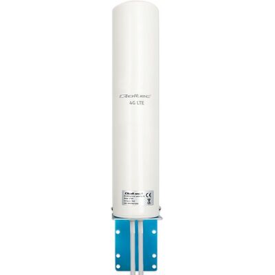 Qoltec Antena 4G LTE DUAL 12dBi dookólna zewnętrzna Qoltec Antena 4G LTE DUAL 12dBi dookólna zewnętrzna