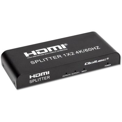 Qoltec 51797 Przełącznik HDMI - 2x 4K - Wysoka Stabilność Qoltec 51797 Przełącznik HDMI - 2x 4K - Wysoka Stabilność