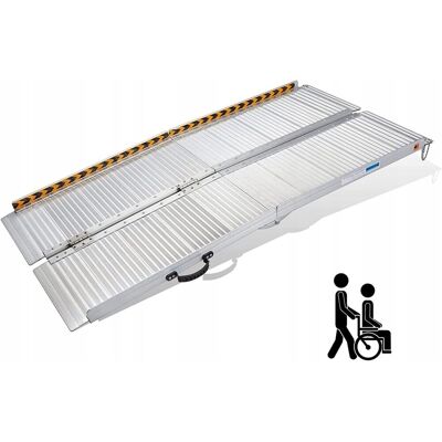 Inny producent RAMPA PROGOWA ALUMINIOWA SKŁADANA DO WÓZKÓW ROWERÓW MOTORÓW 152X72 362KG Inny producent RAMPA PROGOWA ALUMINIOWA SKŁADANA DO WÓZKÓW ROWERÓW MOTORÓW 152X72 362KG
