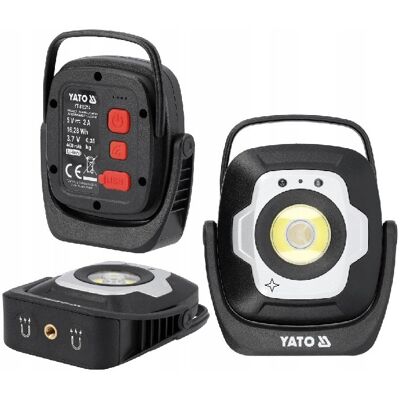 YATO REFLEKTOR PRZENOŚNY 10W 1200LM, CZ.RUCHU YATO REFLEKTOR PRZENOŚNY 10W 1200LM, CZ.RUCHU