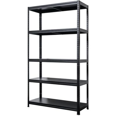 Kovona Regał Magazynowy Do Piwnicy 180x60x40cm CZARNY- 5 Półek, C.Obciążenie 650kg Kovona Regał Magazynowy Do Piwnicy 180x60x40cm CZARNY- 5 Półek, C.Obciążenie 650kg