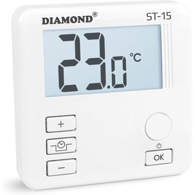 Diamond REGULATOR TEMPERATURY: DOBOWY, PRZEWODOWY (3003) ST-15 Diamond REGULATOR TEMPERATURY: DOBOWY, PRZEWODOWY (3003) ST-15