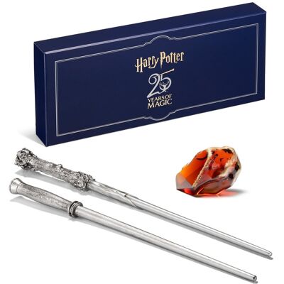 Noble Collection Replika Różdżek i Kamień Filozoficzny 25th Anniversary Set - Harry Potter Noble Collection Replika Różdżek i Kamień Filozoficzny 25th Anniversary Set - Harry Potter
