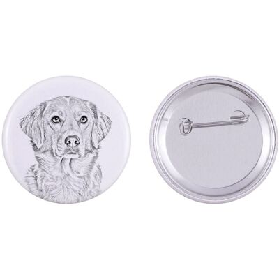 Retriever z Nowej Szkocji, Toller - przypinka z twoim psem, dodaj własne foto, marka Art-Dog Retriever z Nowej Szkocji, Toller - przypinka z twoim psem, dodaj własne foto, marka Art-Dog