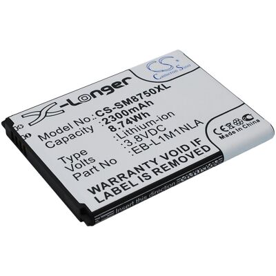 Samsung GT-I8750 / EB-L1M1NLA 2300mAh 8.74Wh Li-Ion 3.8V (Cameron Sino) Samsung GT-I8750 / EB-L1M1NLA 2300mAh 8.74Wh Li-Ion 3.8V (Cameron Sino)