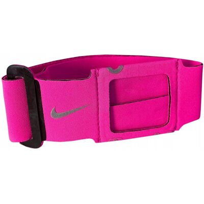 Saszetka na ramię Nike Running różowa NRN06649OS Saszetka na ramię Nike Running różowa NRN06649OS
