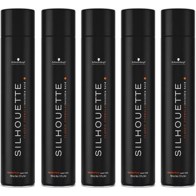 Schwarzkopf Silhouette Super Hold 5x750ml Zestaw Schwarzkopf Silhouette Super Hold 5x750ml Zestaw