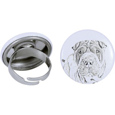 Shar Pei - damska biżuteria z podobizną psa, produkt wykonany ręcznie, możliwość dodanie własnego zdjęcia, marka Art-Dog Shar Pei - damska biżuteria z podobizną psa, produkt wykonany ręcznie, możliwość dodanie własnego zdjęcia, marka Art-Dog