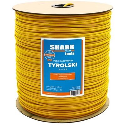 Euroflora SHARK WĘŻYK SADOWNICZY TYROLSKI ŻÓŁTY - 8KG/4MM/850MB Euroflora SHARK WĘŻYK SADOWNICZY TYROLSKI ŻÓŁTY - 8KG/4MM/850MB